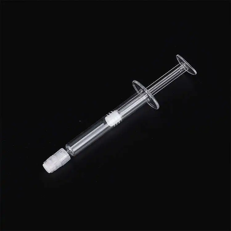 Transparent Plastic Syringe Plastic Packaging Products Airless Bottles For Cosmetology Bottles Airless Pump Bottle