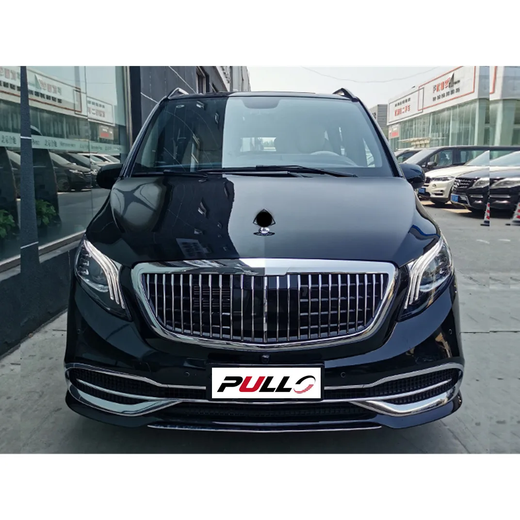 Hot selling car body kits for Mercedes Benz VITO V class V260 W447 upgrade to Maybach model with grille front and rear bumper