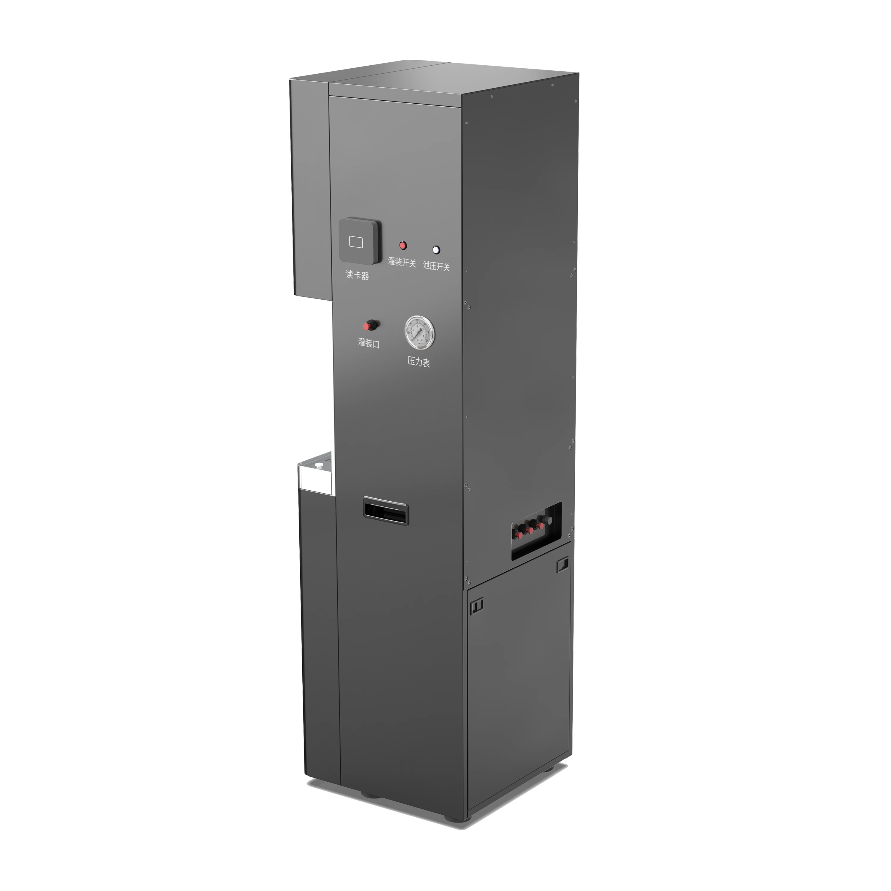 Electric Hydrogen Water Maker Generator Machine Stainless Steel RO Filter Water Station for Household and Outdoor Use