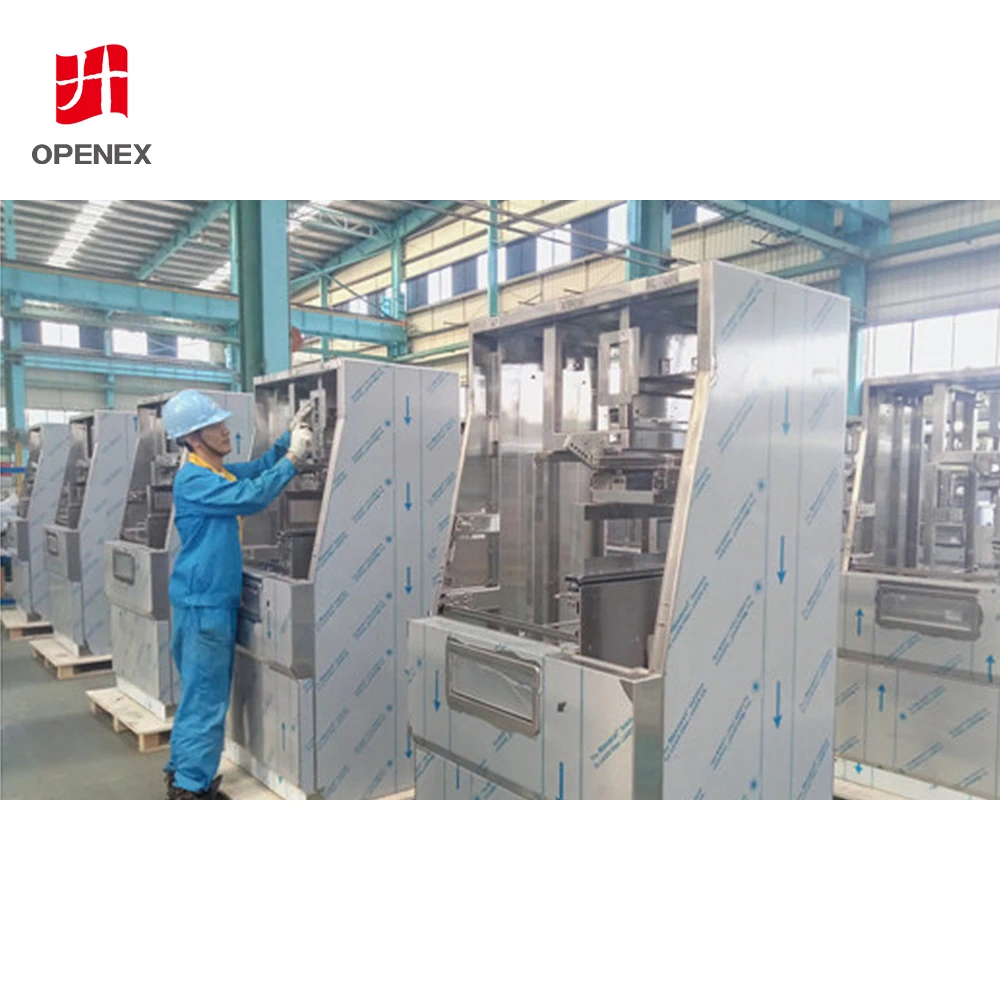 OEM Metro Turnstile Cabinet Carbon Galvanized Stainless Steel Large Precision Custom Sheet Metal Fabrication