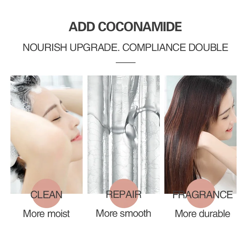 Purple organic amino acid anti dandruff hydrating hair mask keratin king of ginger germinal shampoo