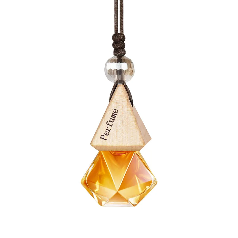European Quality Decorative Bottle Diffuser Essential Oils Perfume Bottle Hanging Car Air Freshener