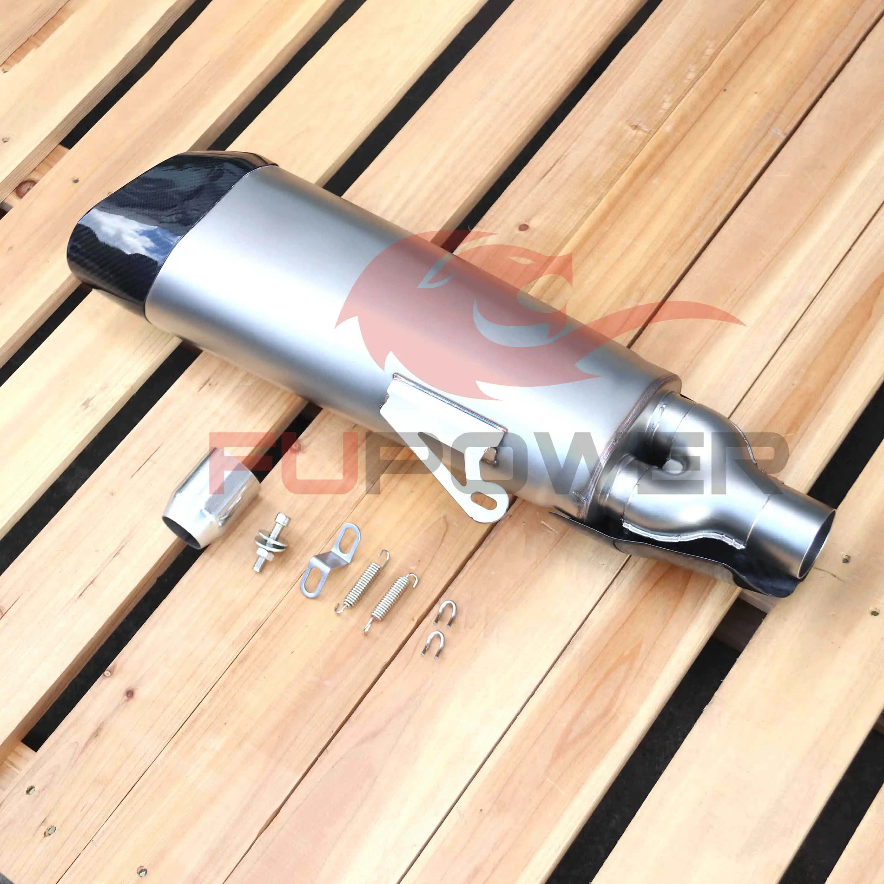 Выхлопной глушитель мотоцикла в стиле AKRAPOVIC sus304