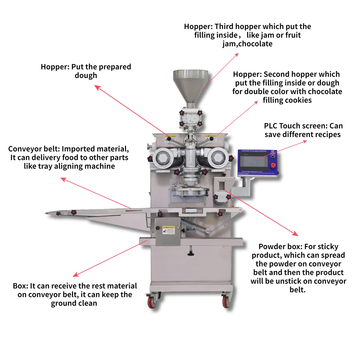
Used Beikn encrusting machine equipment CE approved 