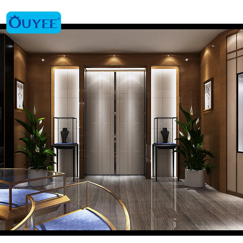 Gold Shop Interior Design High End Jewelry Display Showcase Jewellery Shop Counter Design Gold Jewellery Showroom