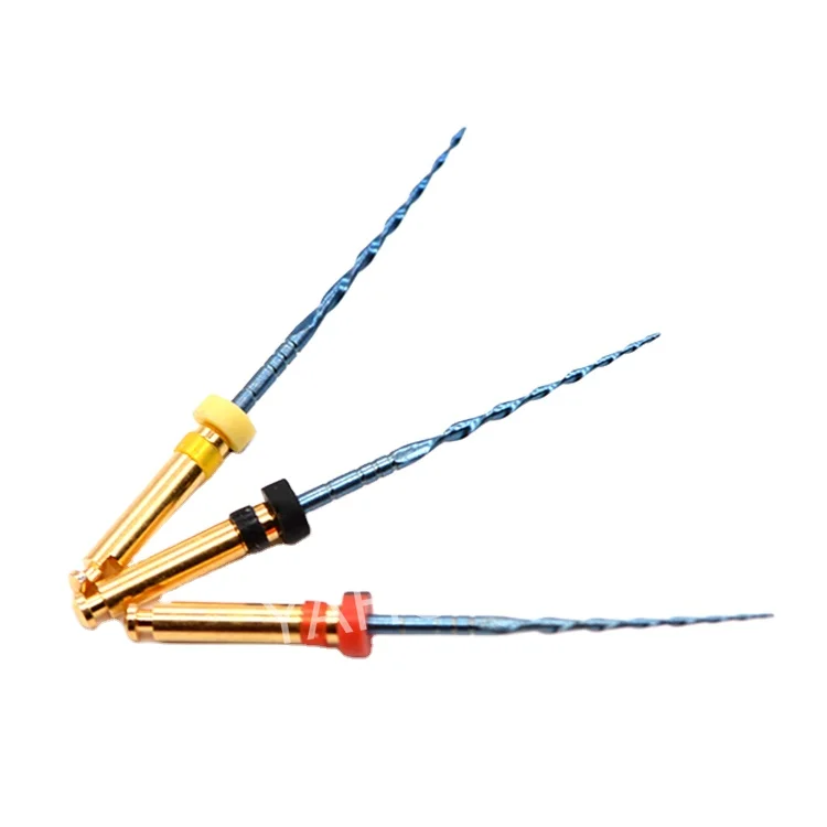 Manufacture Price W3 Endodontic Dental Endo Niti Root Canal Files Wave One Gold Super File for Dentist Consumptions