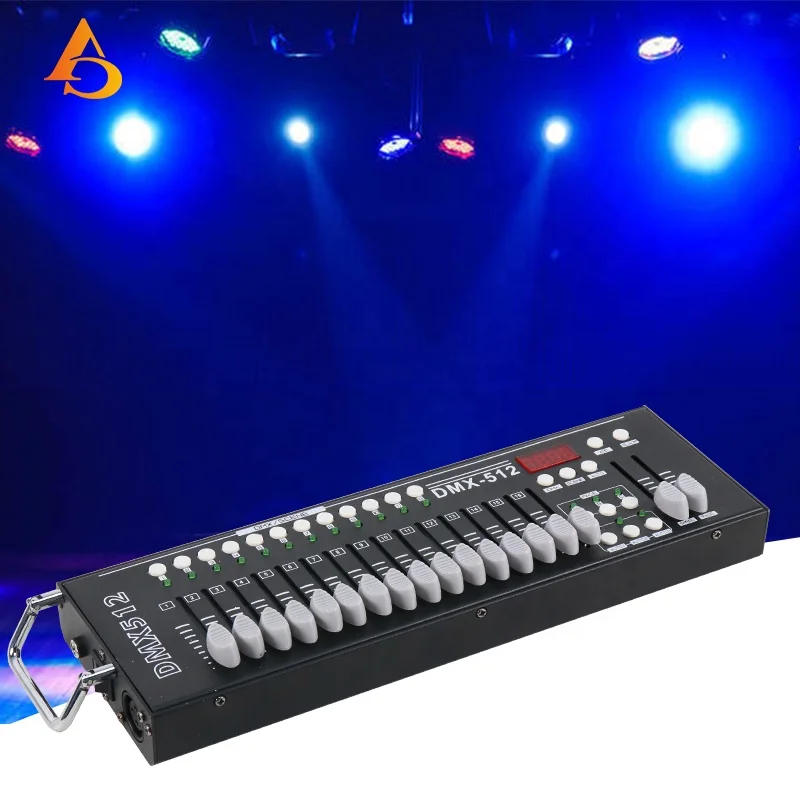 DMX512 Контроллер освещения DMX консоль для диско-мероприятия сценическое шоу Вечеринка свадебный бар
