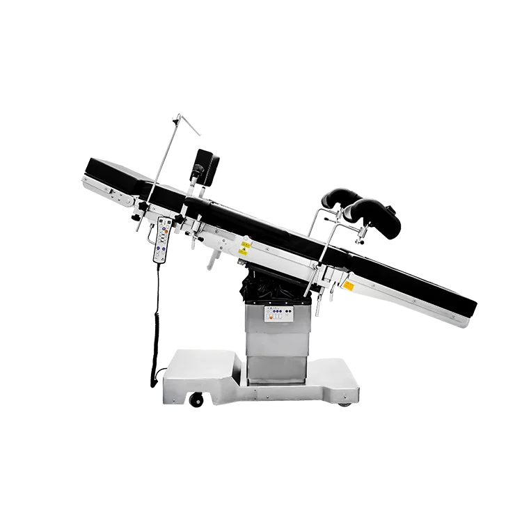 Medical Equipment electric surgical ot operating bed shoulder  c arm orthopedic table with pad restraints