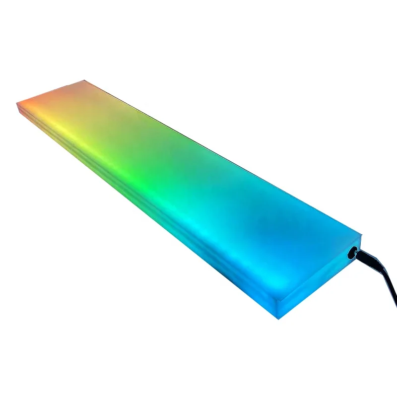 Tinya Custom Led Lighted Perfume liquor bottle display shelf bar display rack 1 Step Wine Acrylic Wine Display Rack