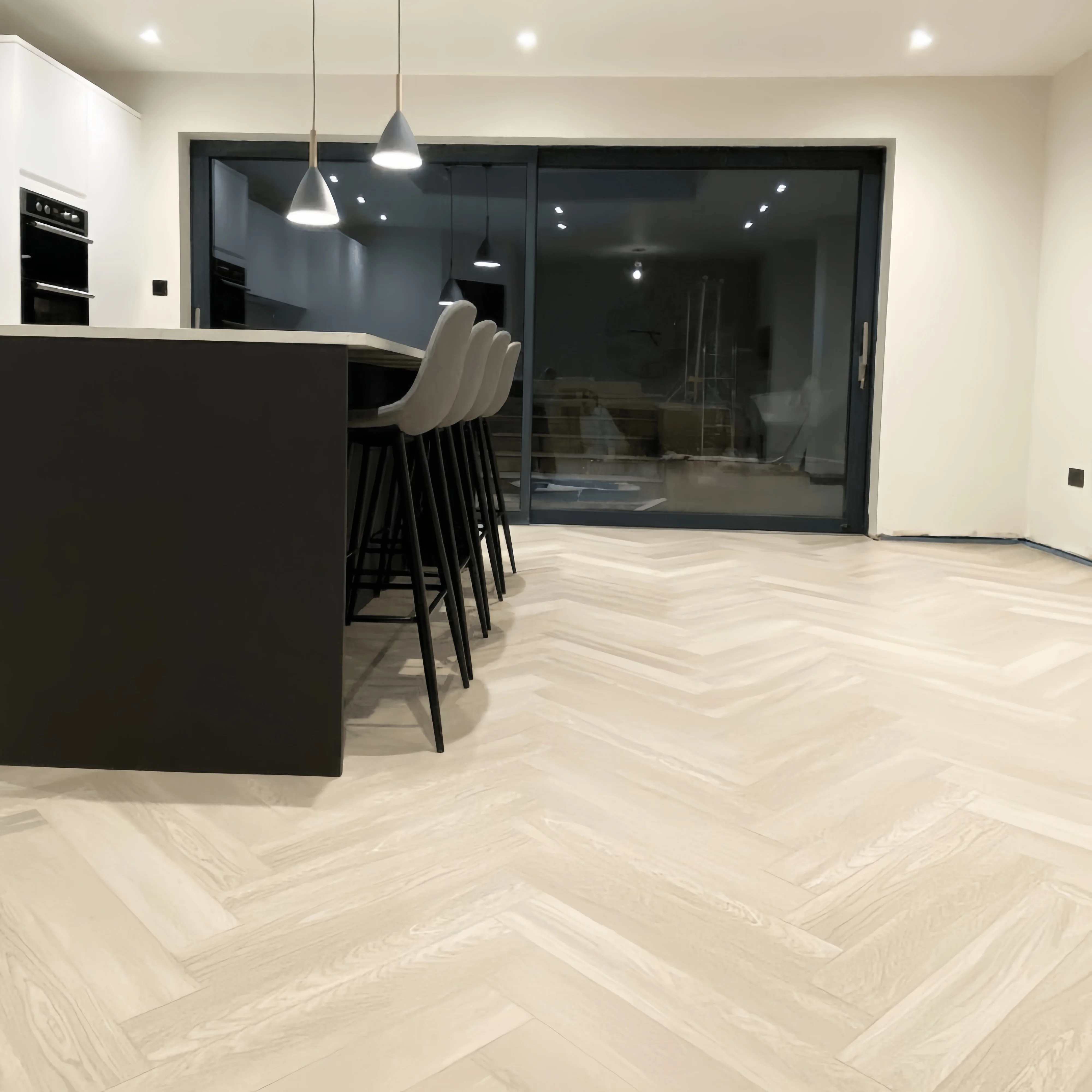 8mm Waterproof SPC Vinyl Flooring for Toilets and Bathrooms, Durable and Stylish, Easy to Install in High Moisture Areas