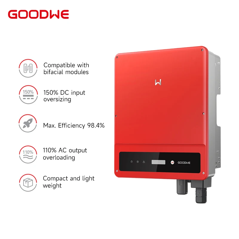 GW KT Series Three Phase 20KW 25KW Goodwe Inverter 15KW
