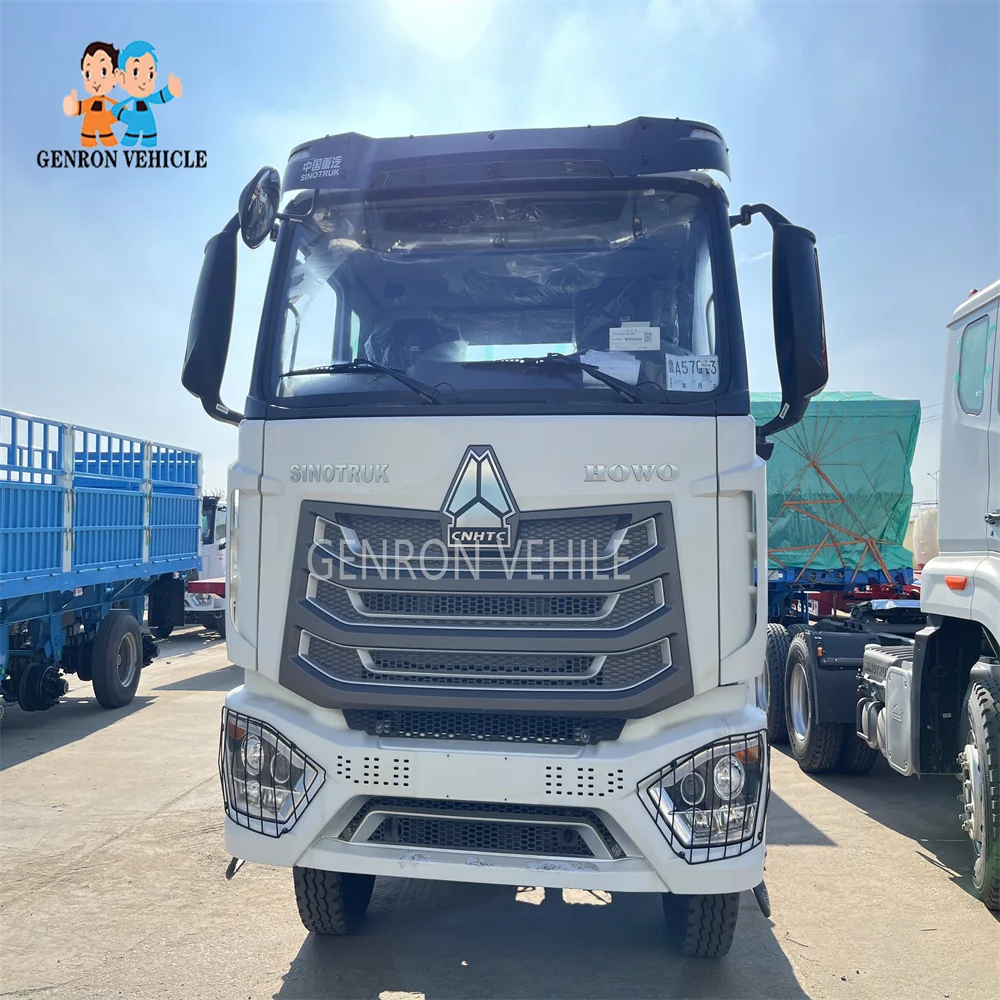 2024 New SINOTRUK HOWO 380 hp 6X4 New 10 Wheel Head Diesel Tractor Truck Left Steering-Euro 2  For Sale in Angola