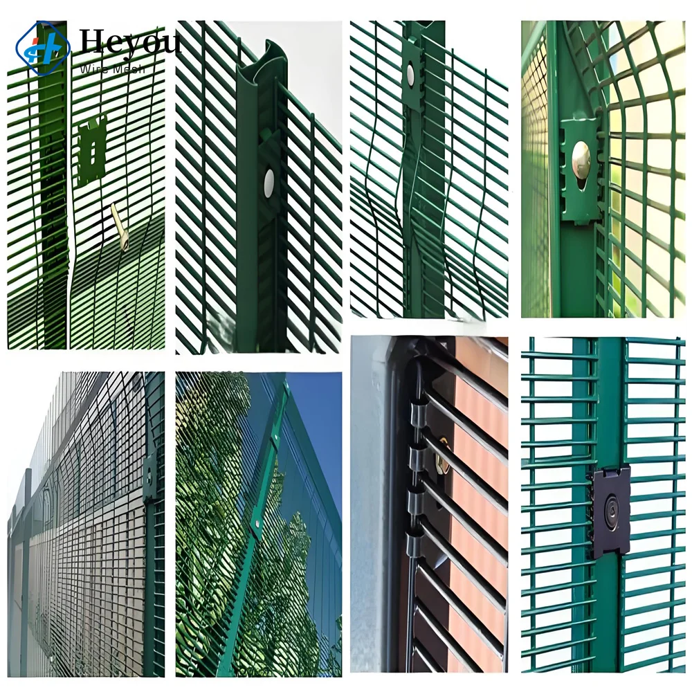 High Quality Customized Curves 358 Fence Anti Corrosion 3mm-6mm Wire Diameter 358 High Security Mesh Fencing
