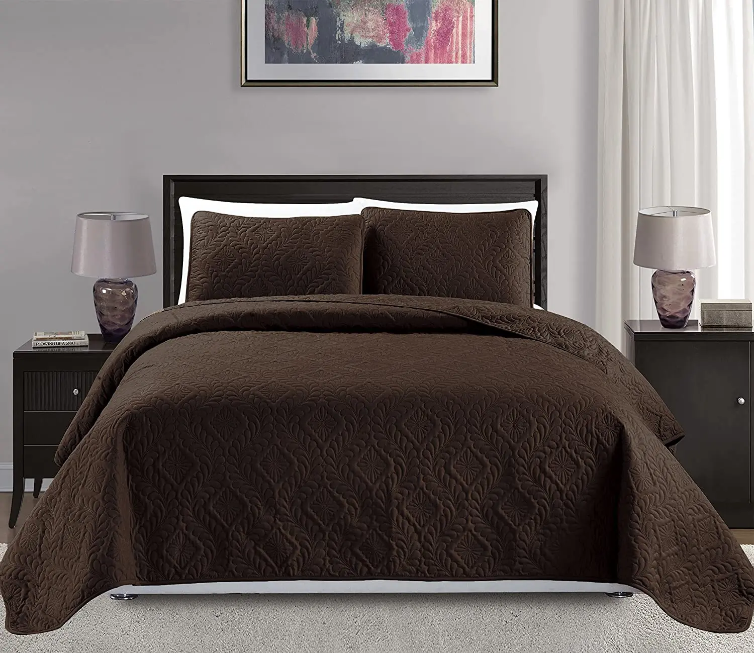 Cotton quilt  bedspreads bedcover
