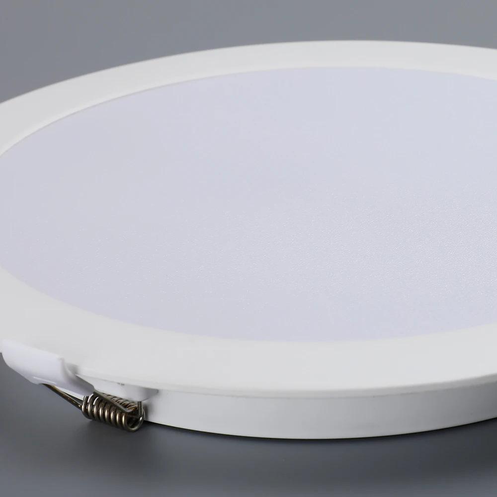 High Lumen White PC Plastic LED Lamps Panels 5W 7W Small Panel Lights Square Round LED Panel Light