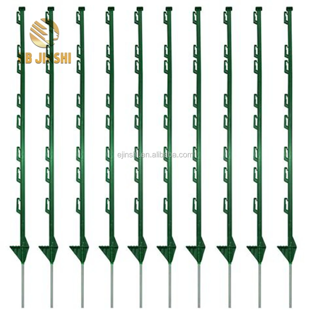 1.2m tall PP insulated fence post 4ft White Pasture Poly Step In Electric fence post