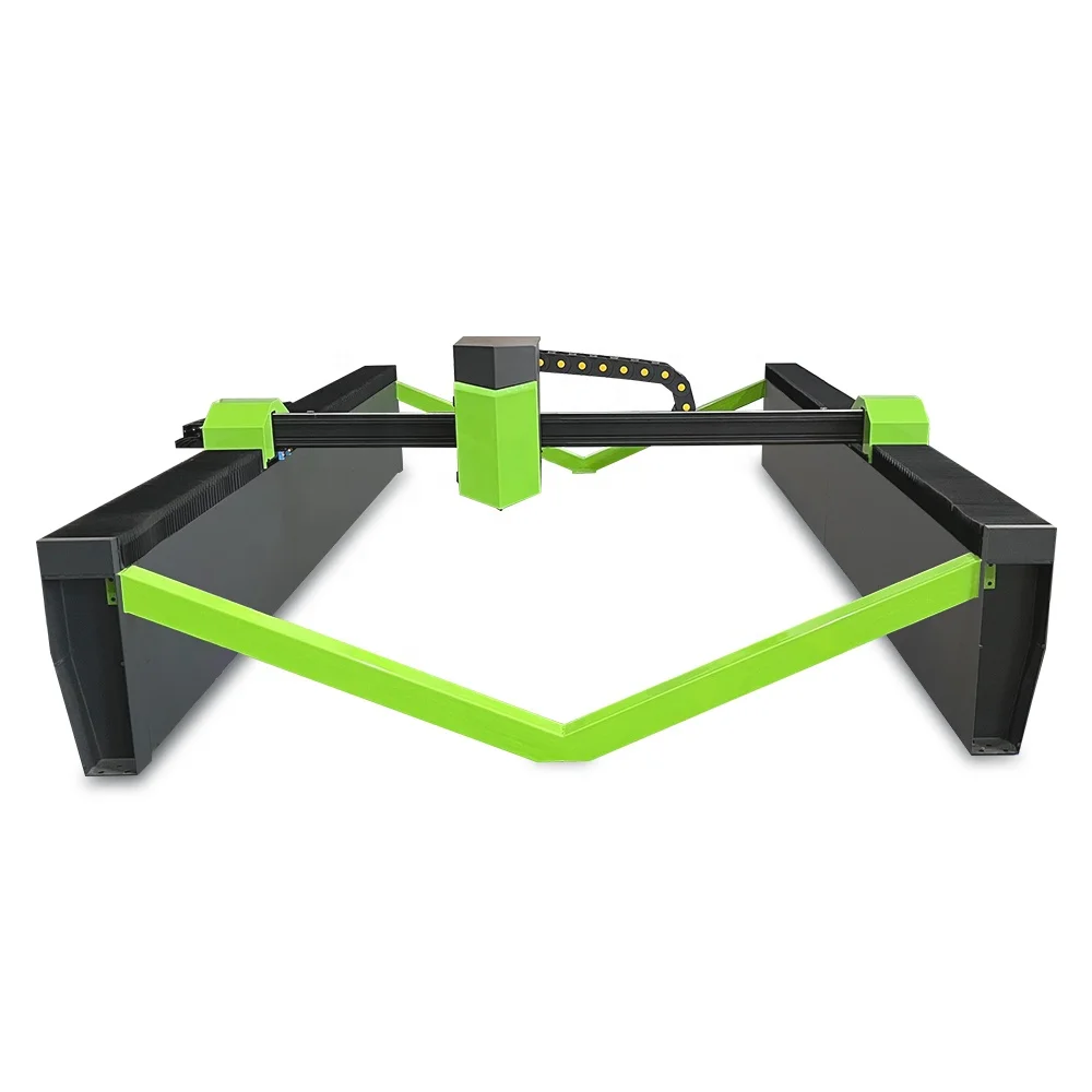 Easy to operate gantry laser cutting machine portable powerful cutter for sale