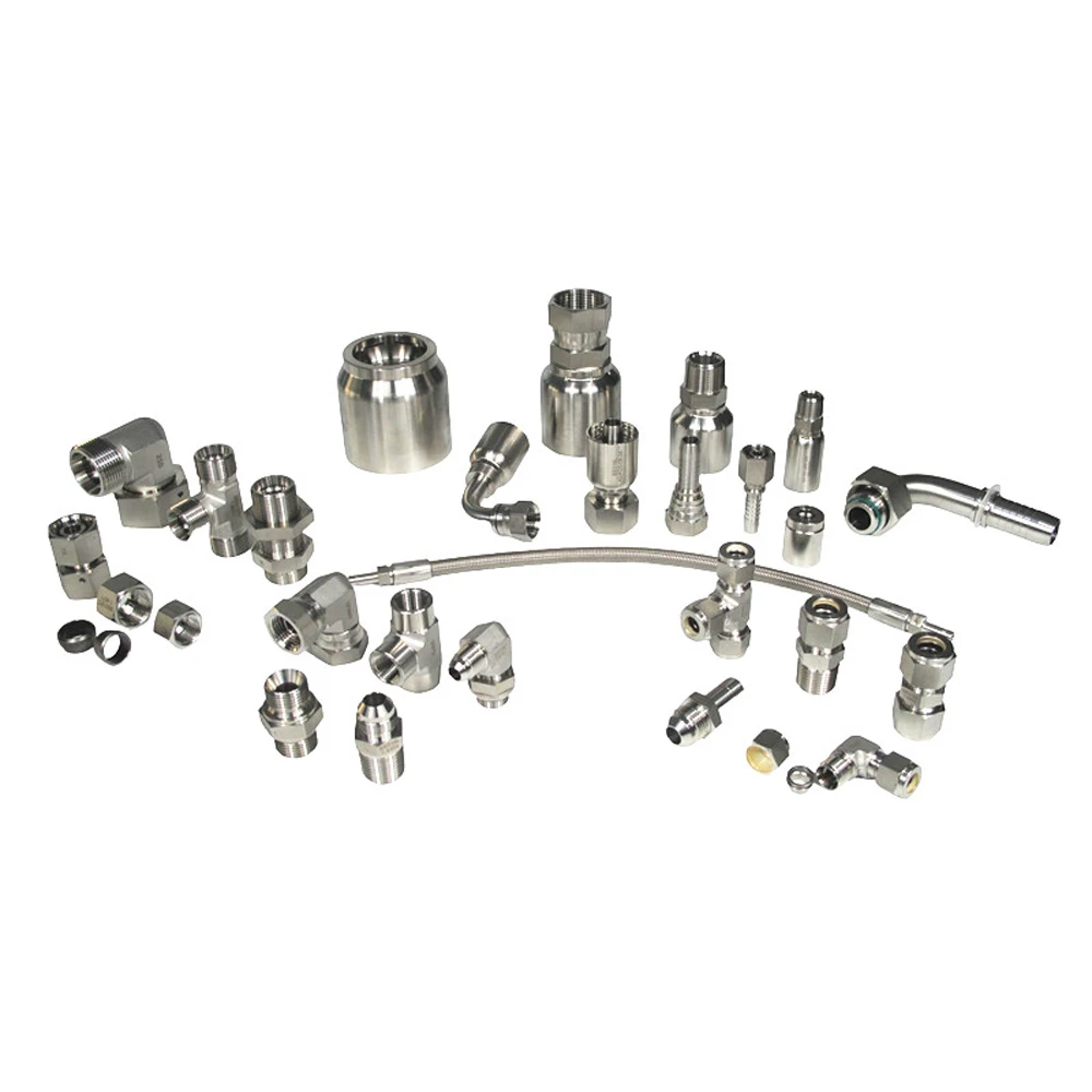 High Quality Bsp Hydraulic Fittings Permanent Hydraulic Hoses And Fittings Parker Hydraulic Fittings