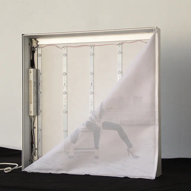 3x6ft Promotional Quick Install Aluminum Light Weight Reusable Trade Show Expo Stand Fair Exhibition Booth LED Backlit Display