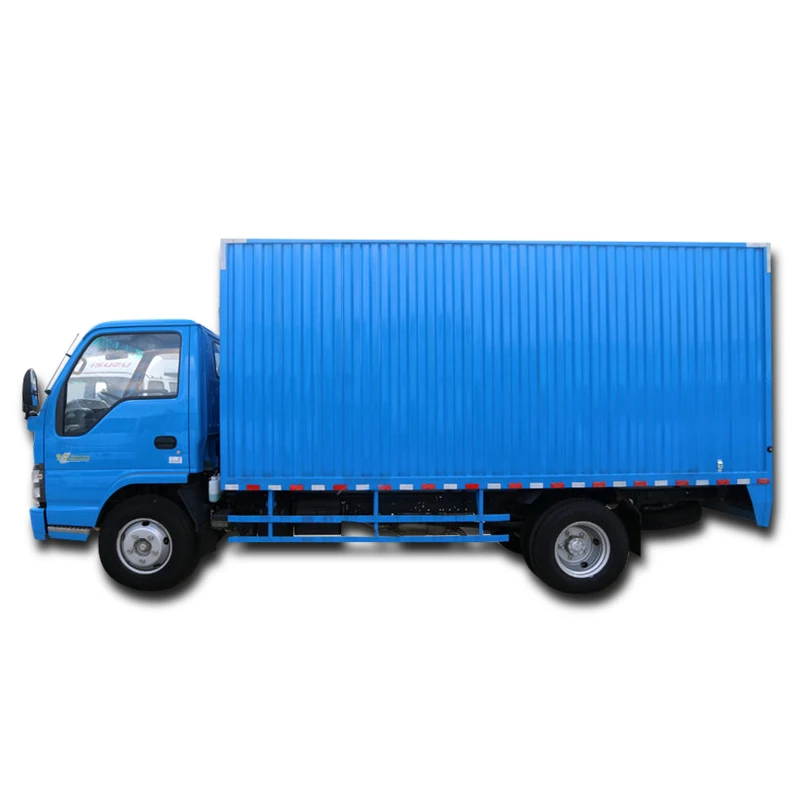 ISUZU Japanese diesel 130PS 4ton capacity NKR 600P light duty Van Truck