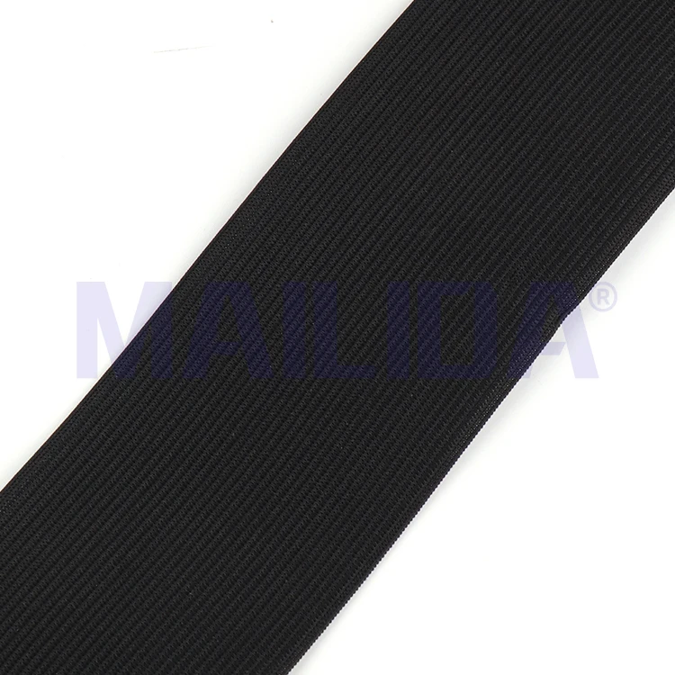 
Mailida Vintage 1.5cm-6cm Black and White Sustainable Custom Elastic Band for Sewing 