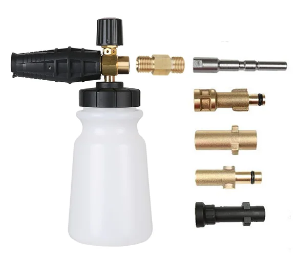 High Quality Plastic Pressure Washer Foam Lance Car Wash Tool Big Bottle Foam Cannon New Arrival Exterior Car Care Clean Tool