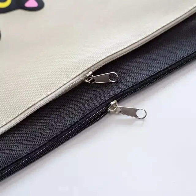 Hot Sale A4 File Bags Documents File Bags Stationery Filling Bags File Pouch Holder Zipper Handbags for School Office