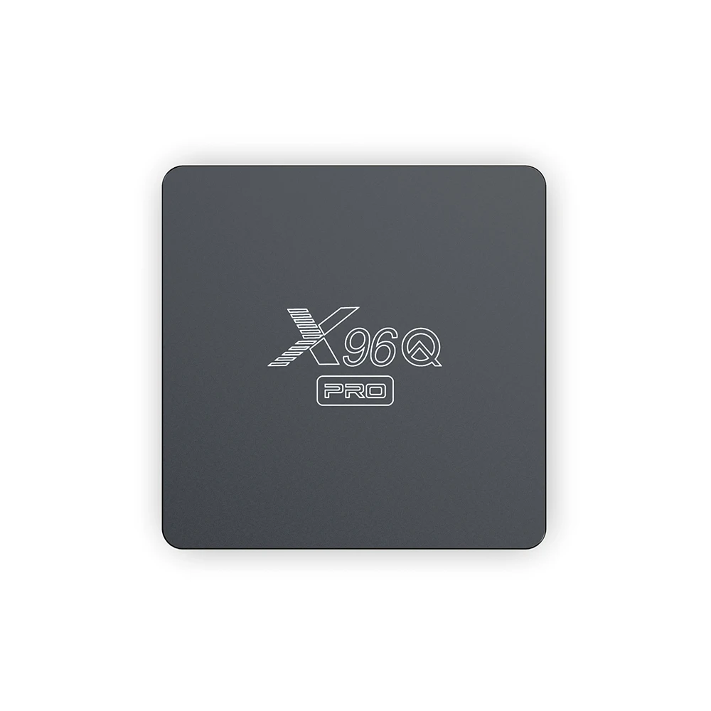 Custom OEM Cheap tv box X96Q PRO 1GB 8GB 2GB 16GB H313 dual WIFI Set Top TV Box Android 4K Smart ott