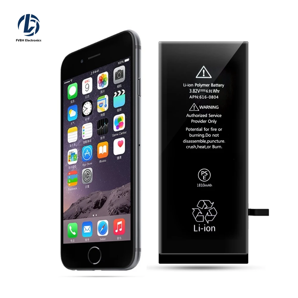 
Accept OEM 2200mah high capacity battery for apple iphone 6 replacement for apple iphone Original battery 