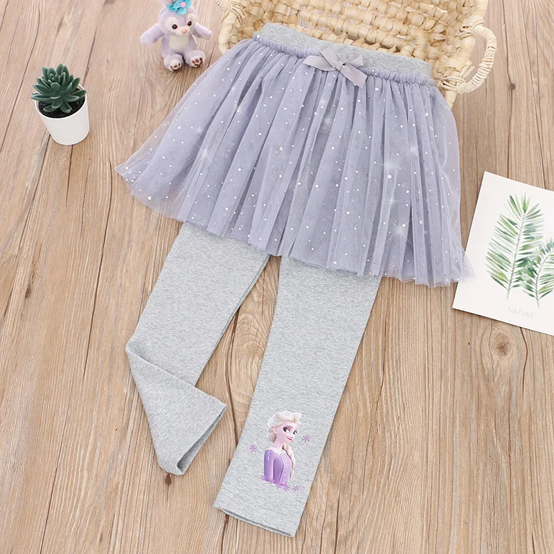 wholesale fashion autumn casual kids lace skirt pants children clothing Girls cute Leggings