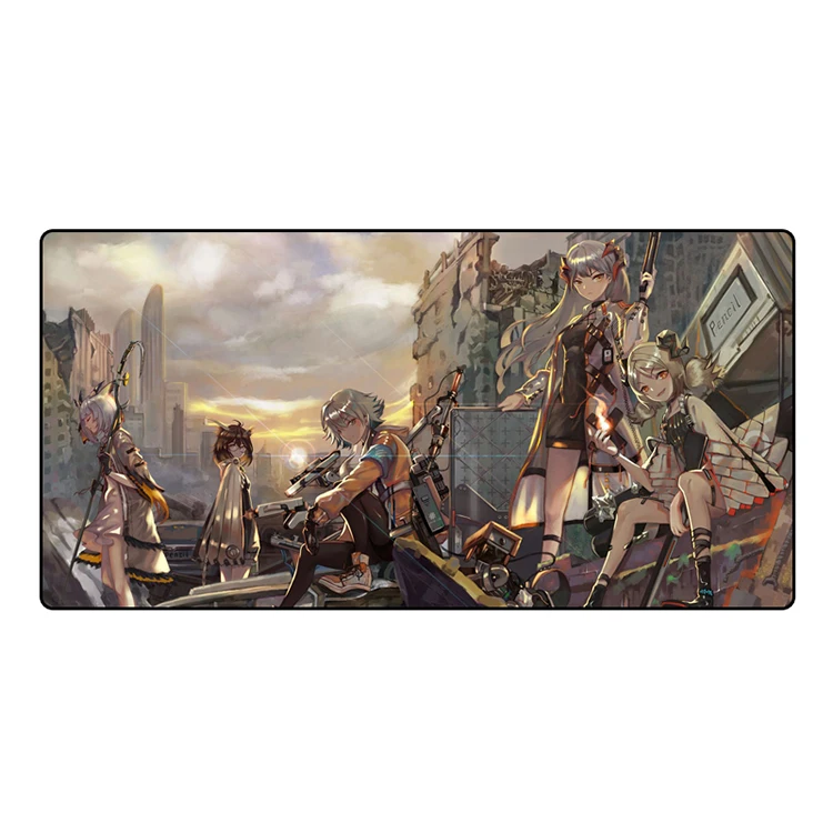 
Game player Arknights custom mouse pad oversized anime cartoon 3D pattern custom printed keyboard pad 