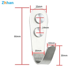 100 Pack Screw In Single hook Stainless Steel Bedroom Shower Room Robe Clothes Coat Towel Robe Hook