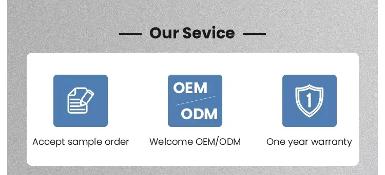 our service