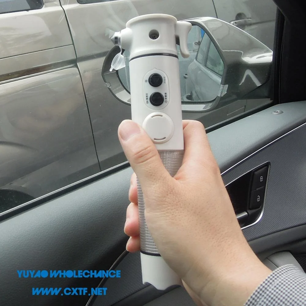 
Direct factory manufacture emergency hammer alarm car flashlight emergency light flashlight 