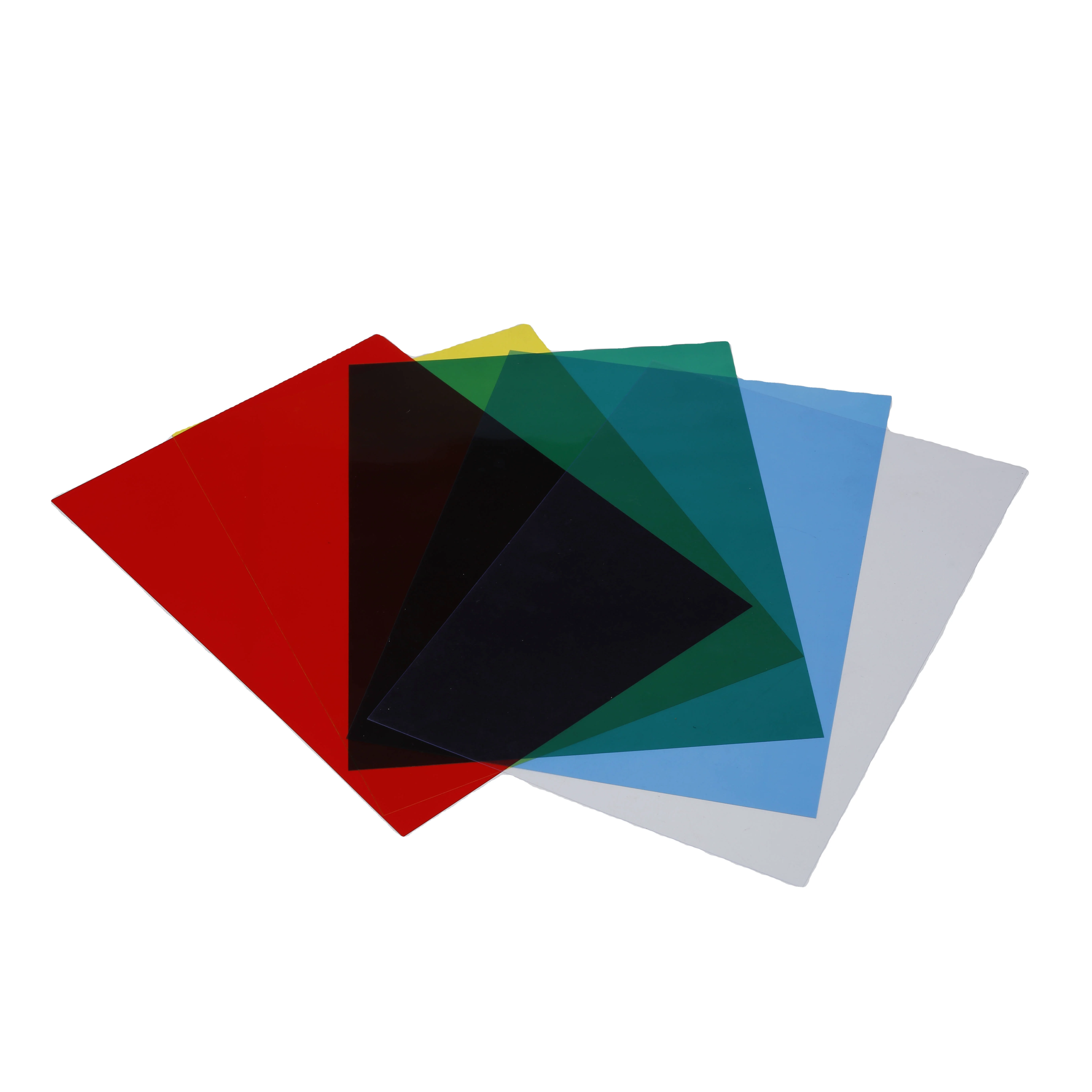 VG Frosted PVC Document Binding Cover Transparent Color Custom Book Cover Plastic Sheet Paper Leminated Cover for Binding