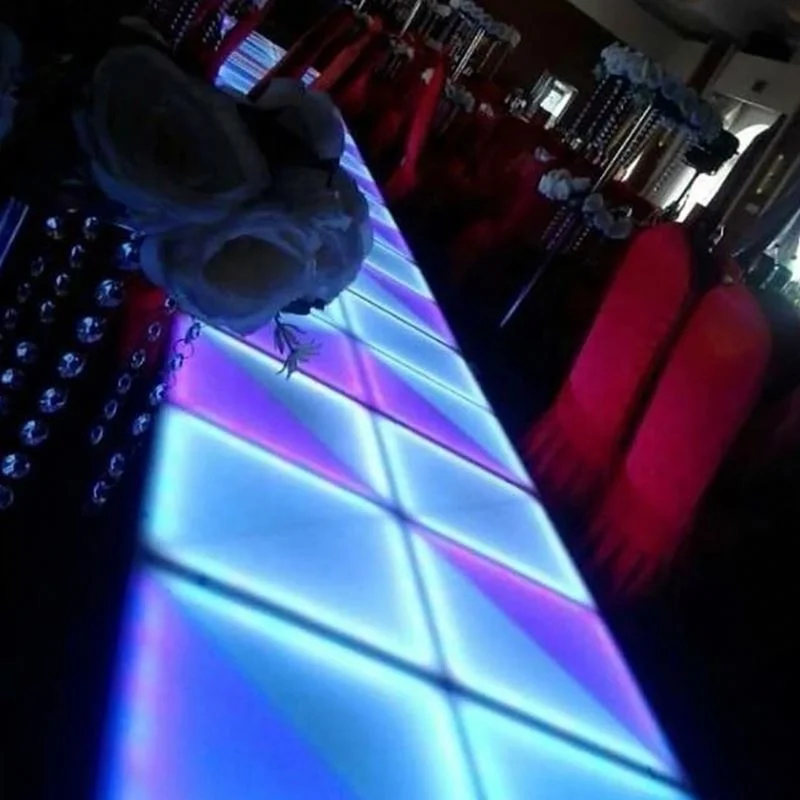 Acrylic led stage panel can supply DMX, voice control even run by itself