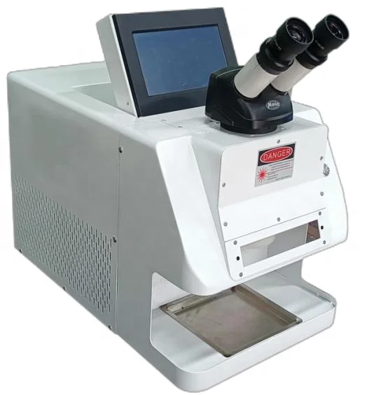 Portable Laser Welding Soldering Machine For 18K 22K Gold Silver Jewelry Welding