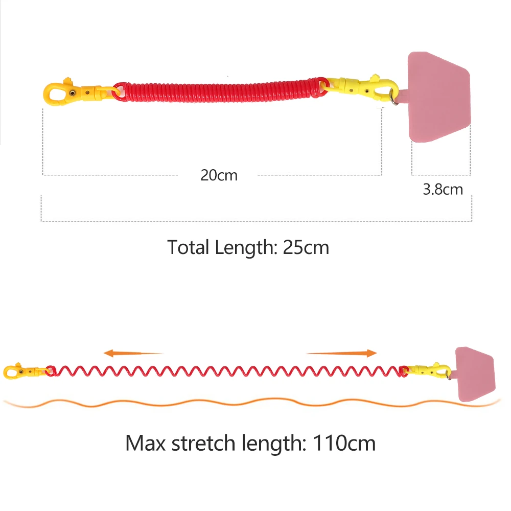 Patent transparent phone patch pvc key chain universal wristlet lanyards mobile phone strap