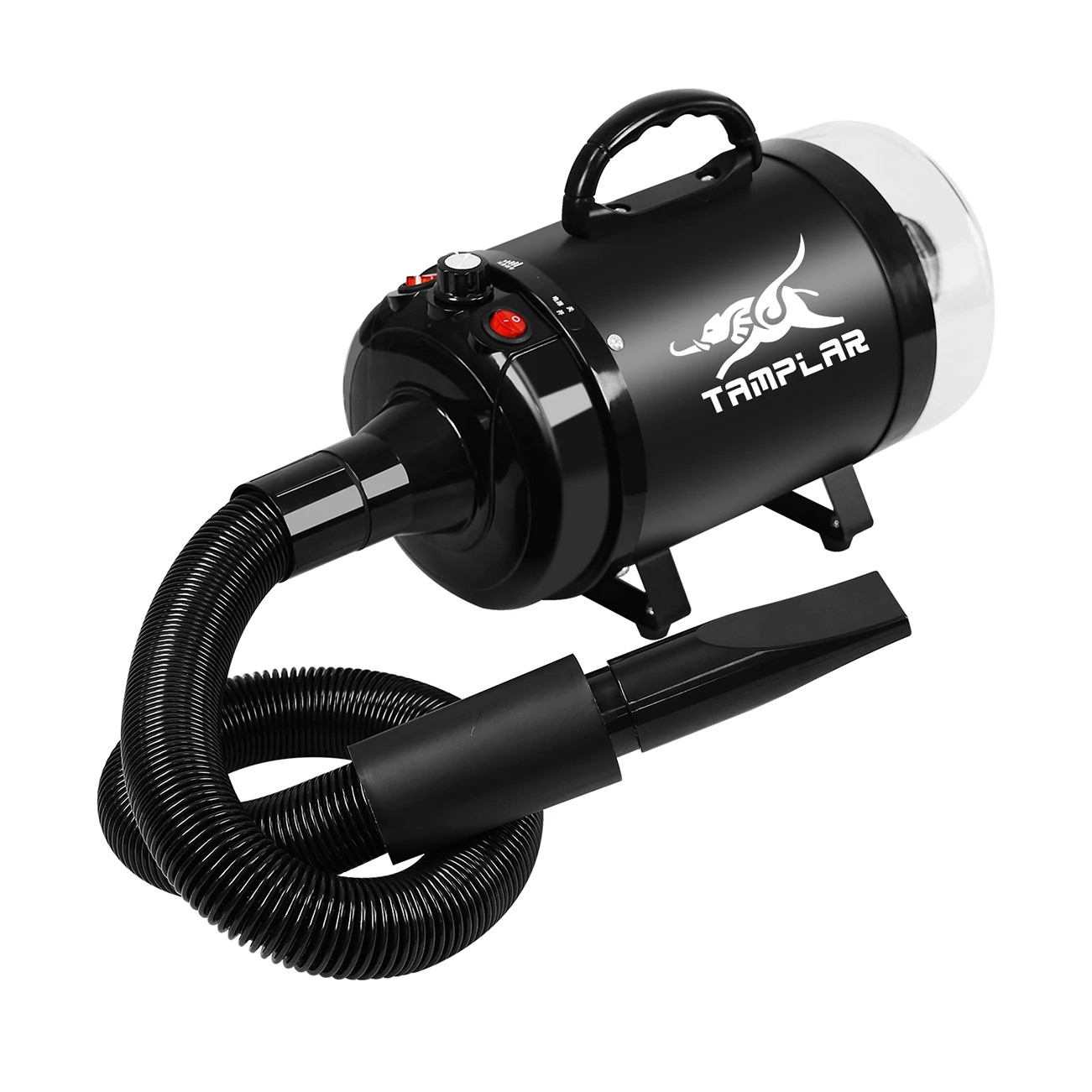 TAMPLAR High-Power Pet Hair Dryer for Quick and Silent Drying of Large Dogs and Cats Groomer Partner
