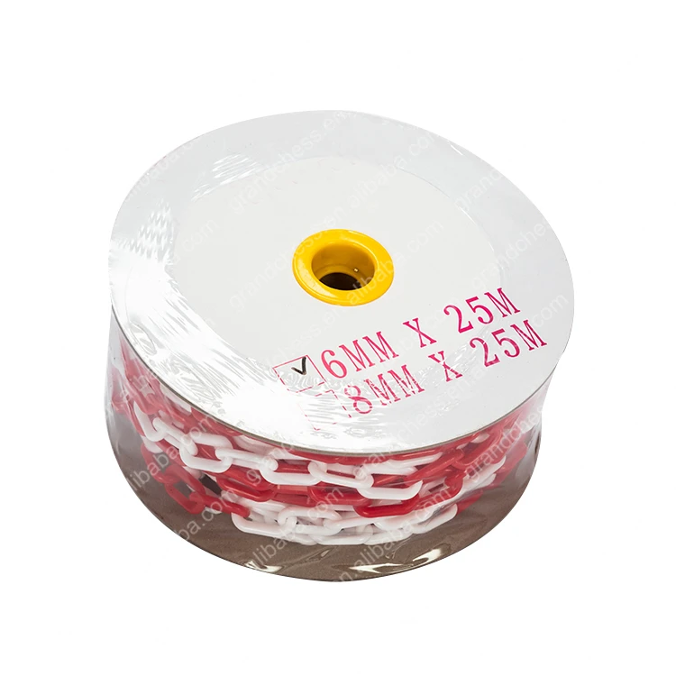 
Plastic 2mm/4m/6mm/8mm/12mm road warning safety chain 