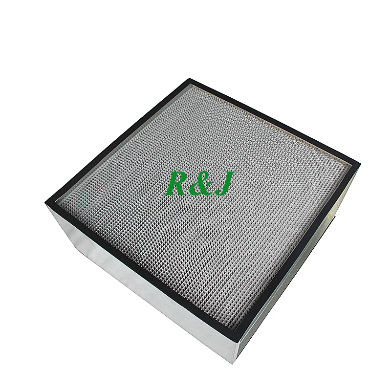 Hvac cleaning high quality air conditioner hepa filter for central h13 h14 deep-pleated filter