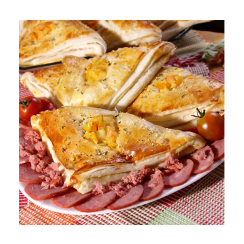 
slightly crunchy French Pizza Delicious snacks 