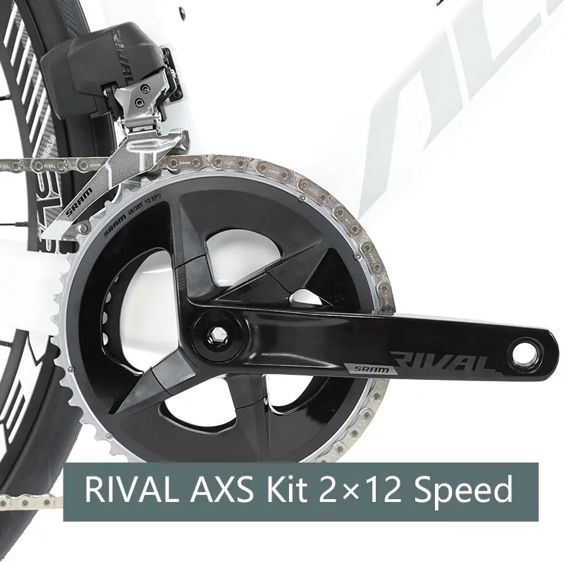 ALVAS Climax SLT RIVAL AXS Road Bicycle  2*12 speed 700C Hydraulic Disc Brake carbon fibre commute Leisure cycling men women