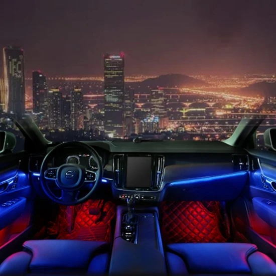 11 light source illuminated Car Styling LED Ambient Light For VOLVO S90 2017-2020