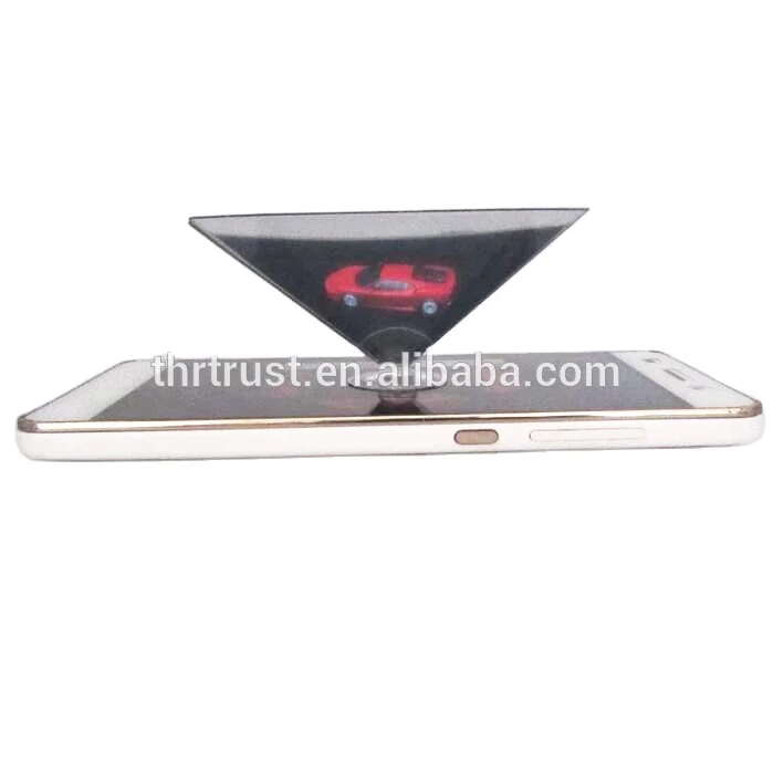 Newest Mini 3D Holographic Projection for 3.5~6.0 inch smart mobile phones OEM Laser logo 3D Hologram Display