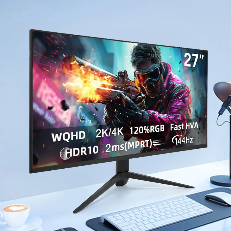 27 32 34 Inch Gaming Monitors 2K 4K Computer 144HZ 165HZ 180HZ Lcd Monitor