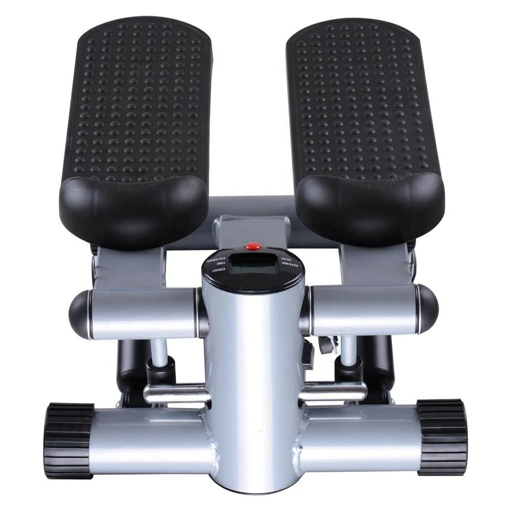 Home Aerobic Fitness Equipment Stepper Treadmill Mini Exercise Stepper With Resistance Bands