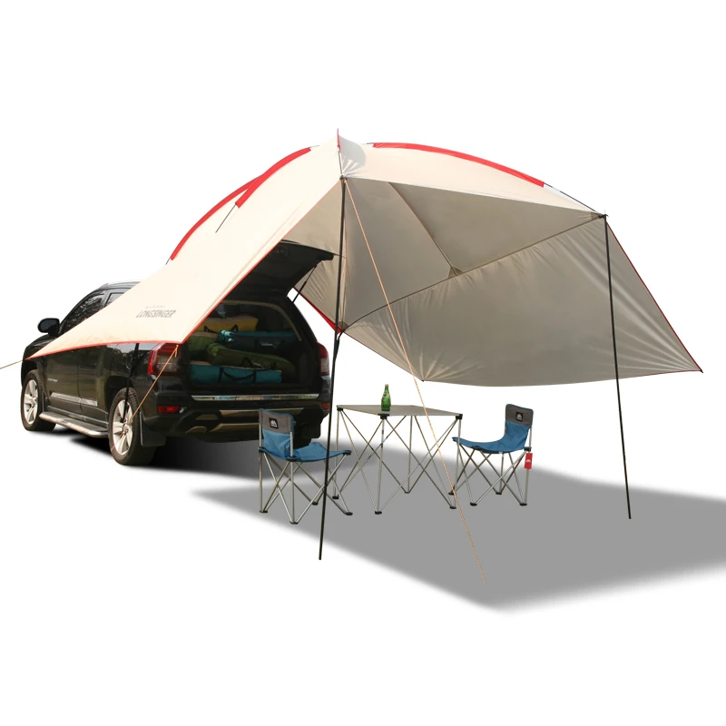 Cheap Double Layer UV Protection Outdoor Sun Shelter Awning Car Tent