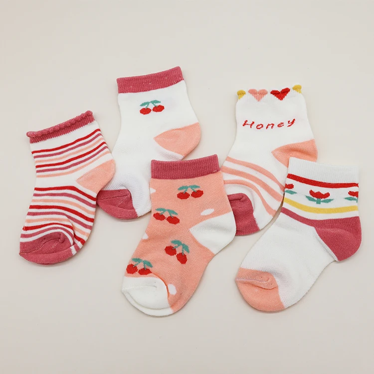 Wholesale New Style Fashion Cute Design For New Burn Baby Children Socks