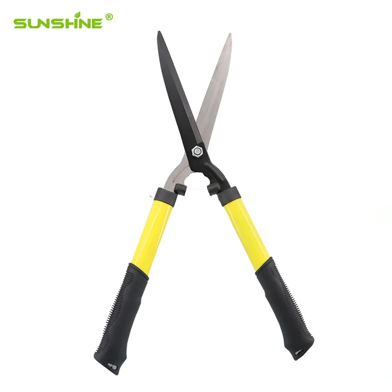 SUNSHINE Hedge Clippers Shears for Trimming Borders Garden Tools Clippers Bush Cutters with Sharp Garden Shears for Hedges
